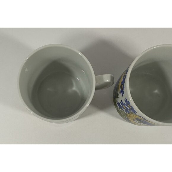 SI Japan Coffee Cup Mugs Tiger Lion Water Buffalo Animals Vintage Retro Drink - Picture 11 of 11